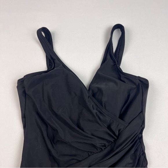 NWOT Miraclesuit Black Oceanus One Piece - Picture 5 of 8